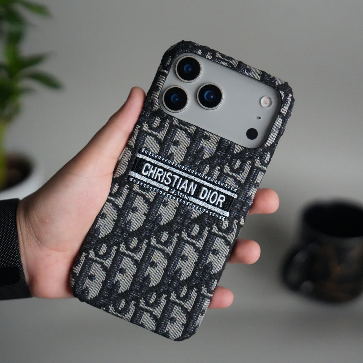 Luxury C Dior Brand Design Case for iPhone 12-18 Pro & Pro Max