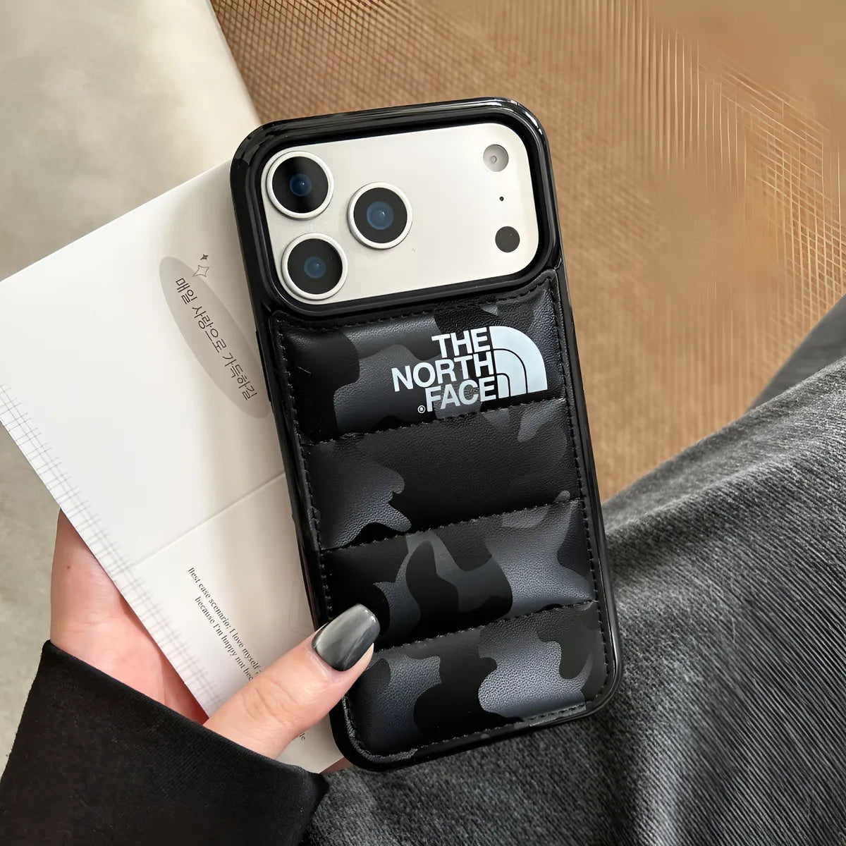 Luxury TNF Phone Case For iPhone 13-18 Pro & Pro Max