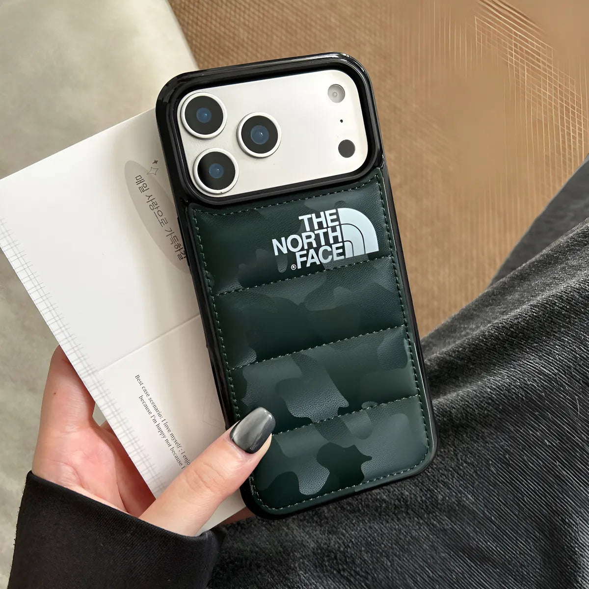 Luxury TNF Phone Case For iPhone 13-18 Pro & Pro Max