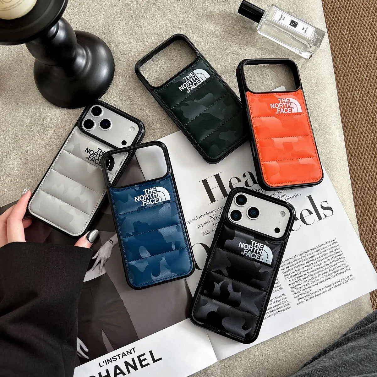 Luxury TNF Phone Case For iPhone 13-18 Pro & Pro Max