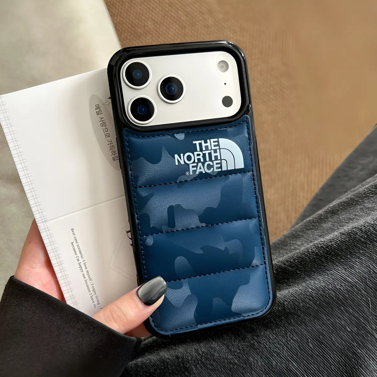 Luxury TNF Phone Case For iPhone 13-18 Pro & Pro Max