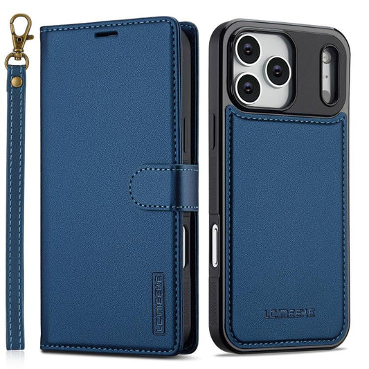 Detachable Magsafe PU Phone Case with Lanyard For iPhone 12-18 Series