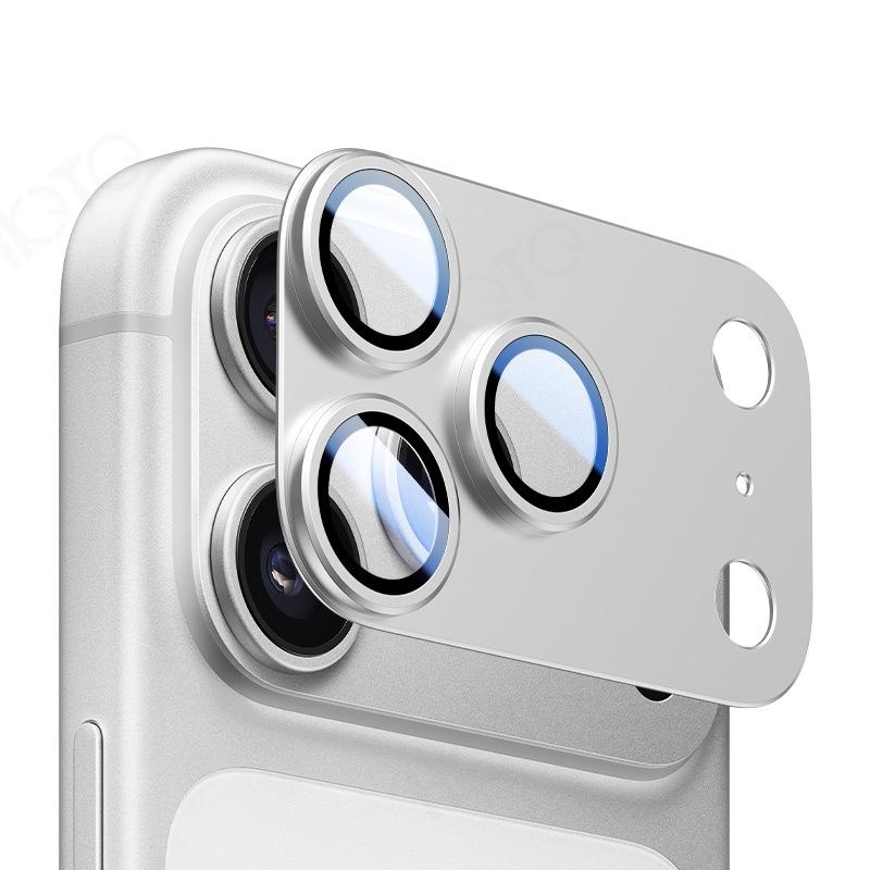 Full Coverage Frosted Metal Lens Protector For iPhone 12-18 Pro & Pro Max