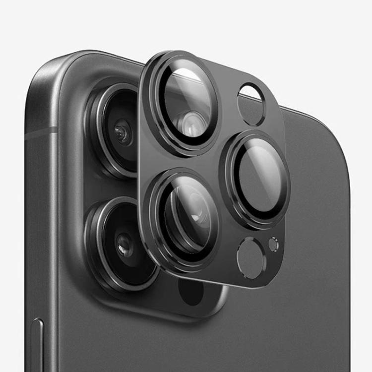 Full Coverage Frosted Metal Lens Protector For iPhone 12-18 Pro & Pro Max