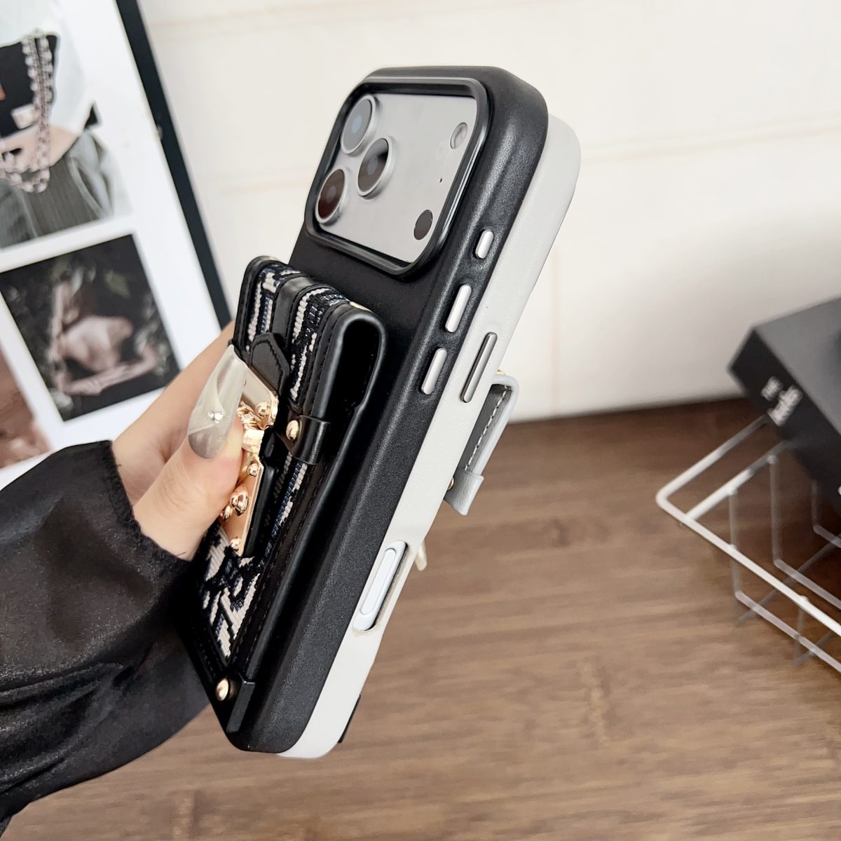 Fashion Dior Crossbody Phone Case for iPhone 13-18 Pro & Pro Max