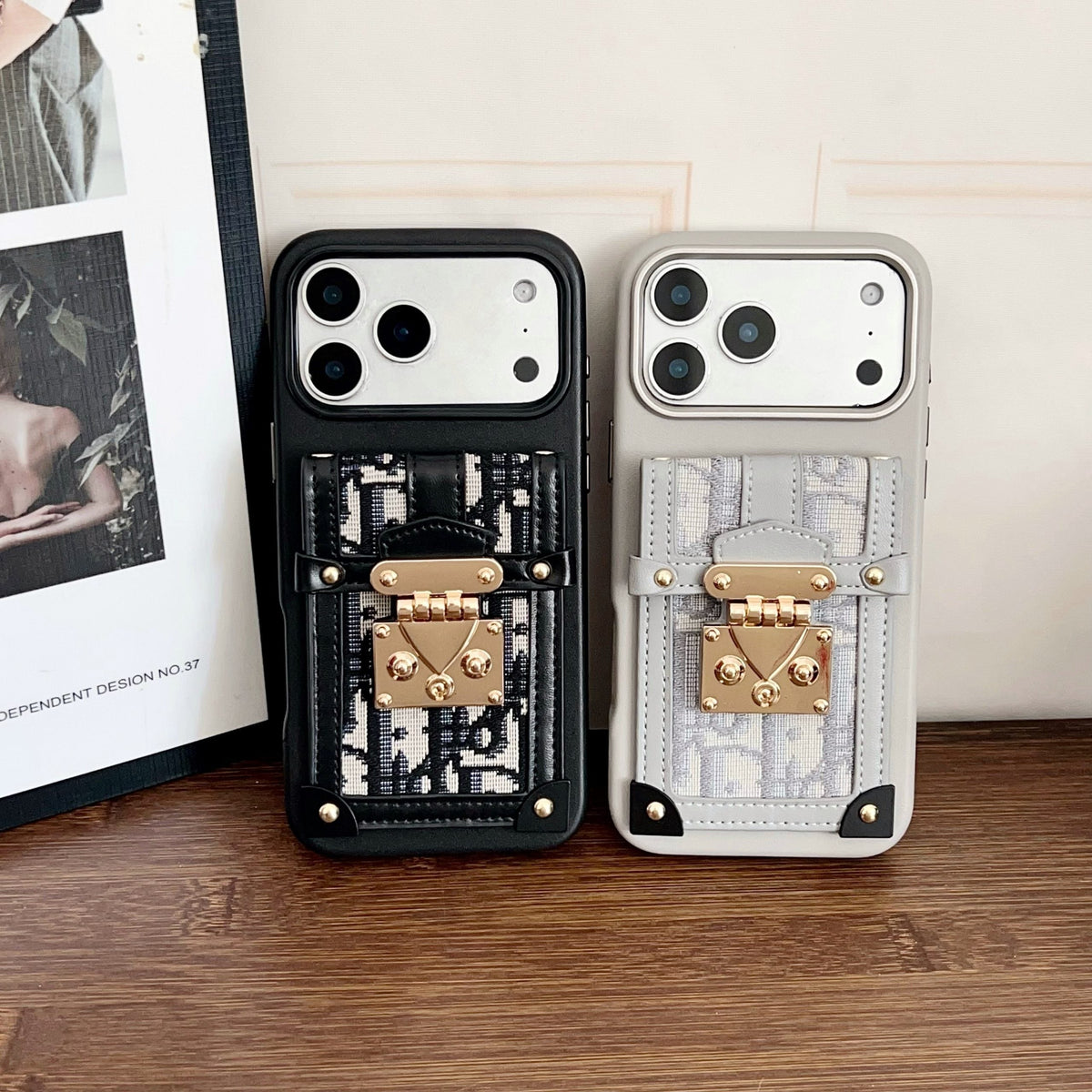 Fashion Dior Crossbody Phone Case for iPhone 13-18 Pro & Pro Max