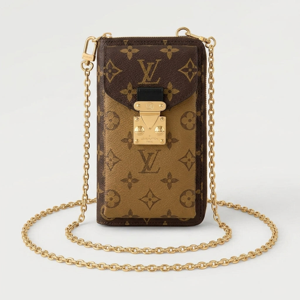 Fashion Louis Vuitton Crossbody Phone Bag Trunk Vertical