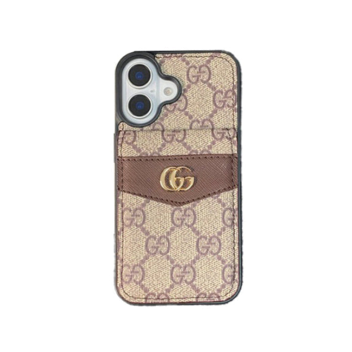 Luxury Case with  CARD BAG IPHONE CASE Roxy New 2