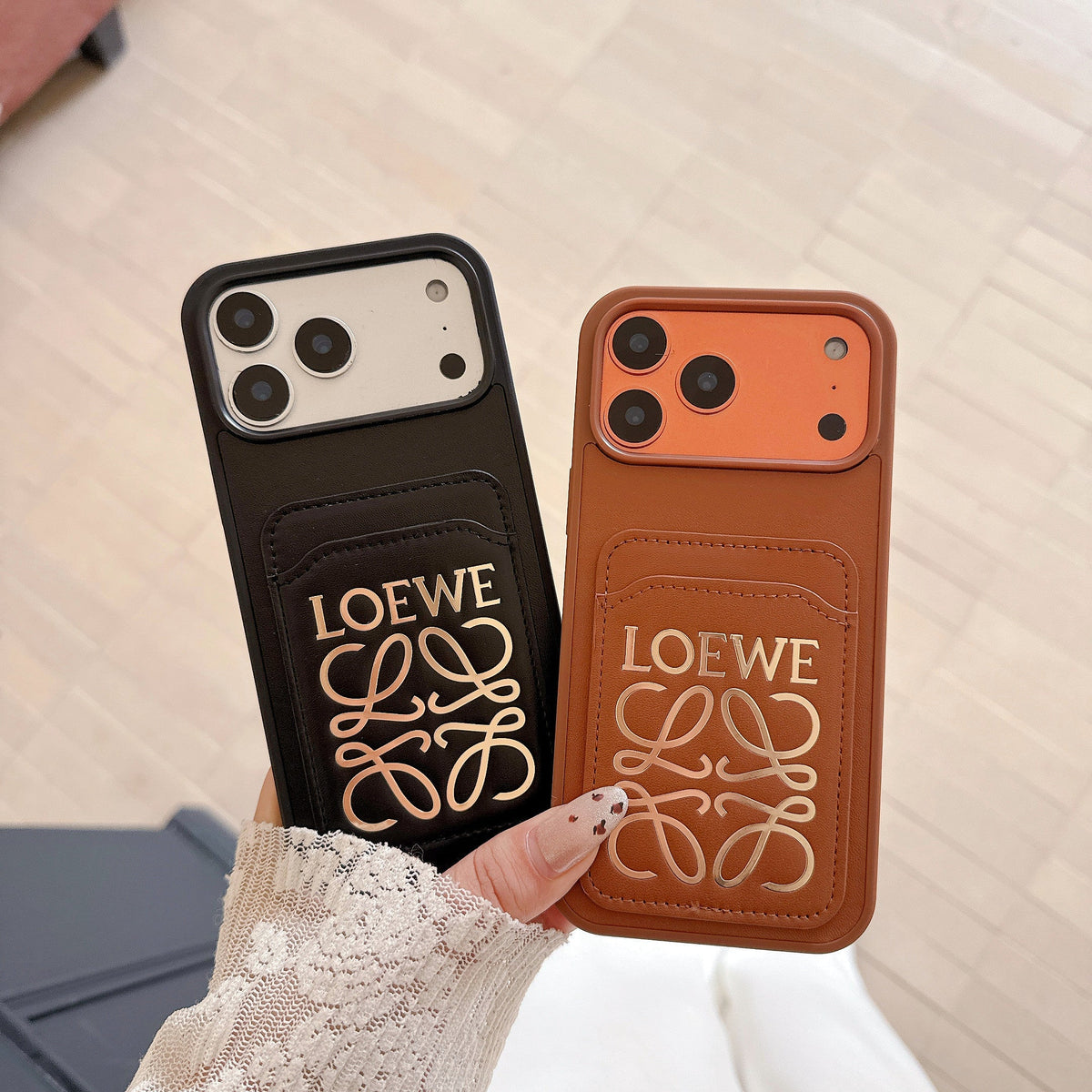 Luxury Loewe Case for iPhone 12-18 Pro & Pro Max