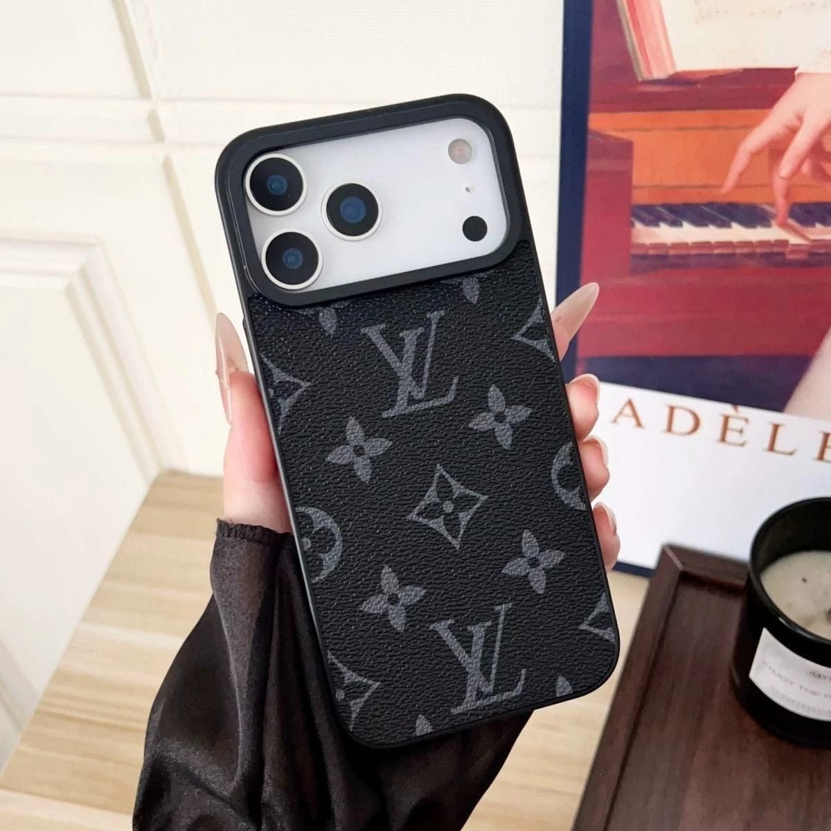 Luxury Designer Leather Phone Case For iPhone 12-18 Pro & Pro Max