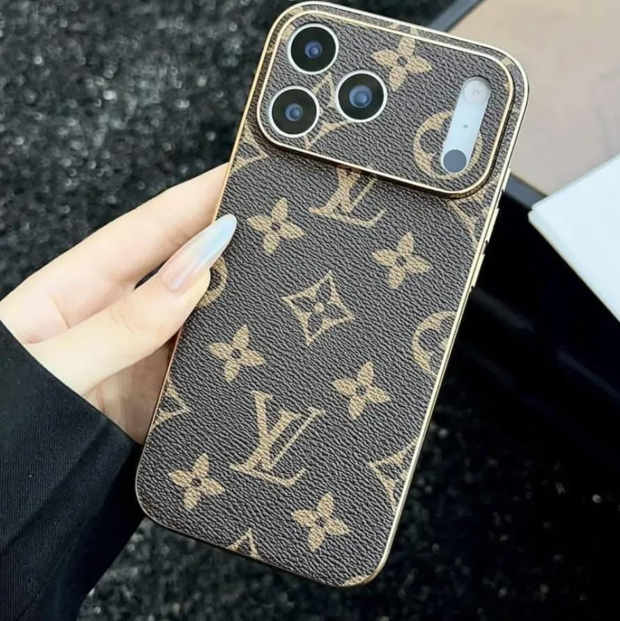Lv Luxury Phone Case For iPhone 12-18 Pro & Pro Max