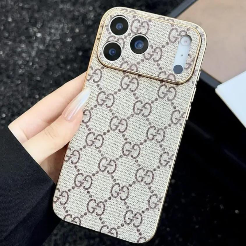 Lv Luxury Phone Case For iPhone 12-18 Pro & Pro Max