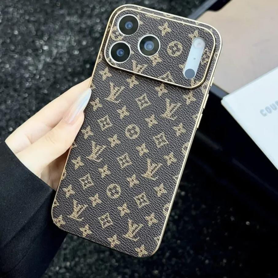 Lv Luxury Phone Case For iPhone 12-18 Pro & Pro Max