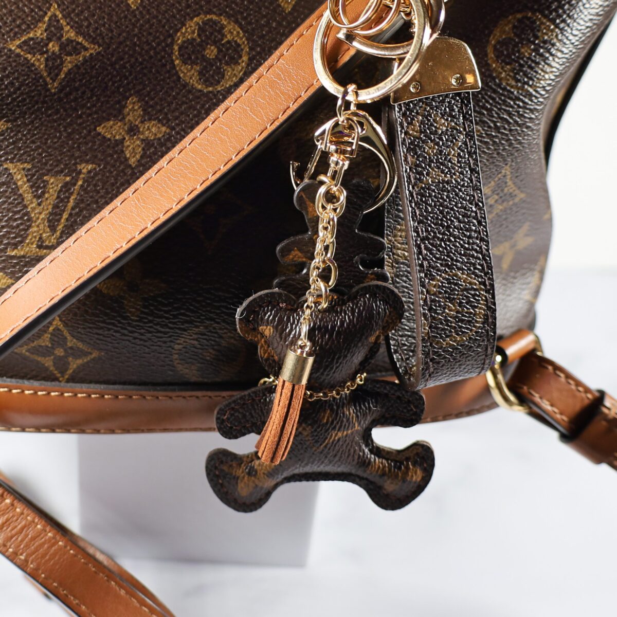 Luxury Bear Key Chain Bag Charm Accessory