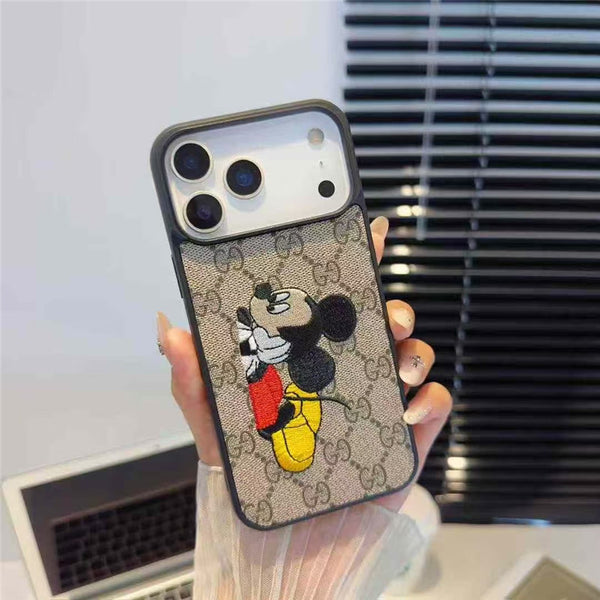 Mickey Meets Luxe Phone Case for iPhone 12-18 Pro & Pro Max