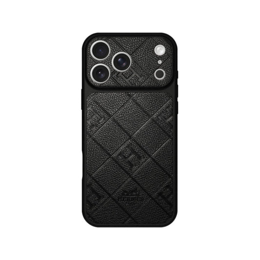 Luxury HRM Leather Phone Case for iPhone 14-18 Pro & Pro Max