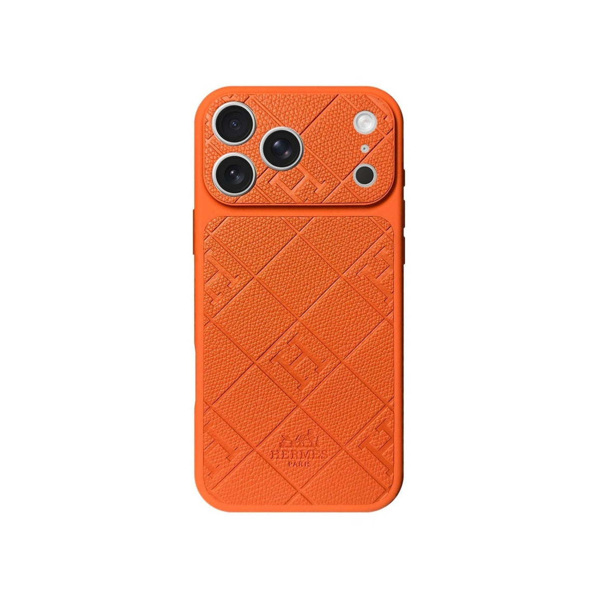 Luxury HRM Leather Phone Case for iPhone 14-18 Pro & Pro Max