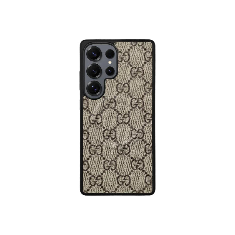 Gucci-Inspired GG Supreme Monogram Case for Samsung Galaxy S Series
