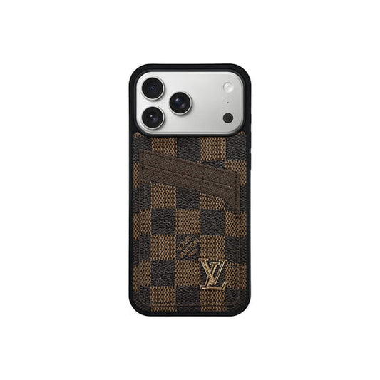 LV Brown Classic MagSafe Case for iPhone 12-18 Pro & Pro Max