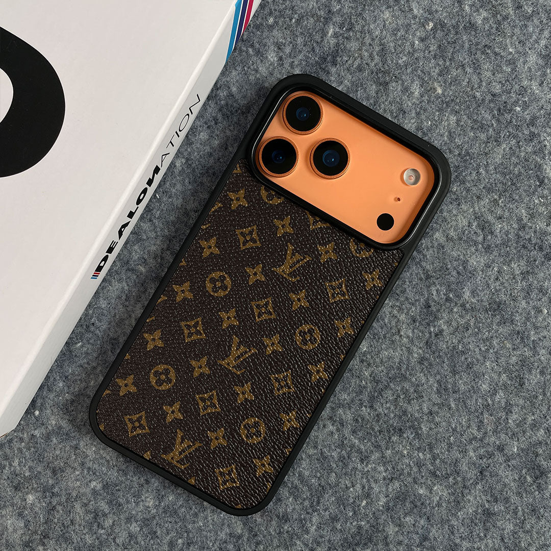 Luxury Designer Leather Phone Case For iPhone 12-18 Pro & Pro Max
