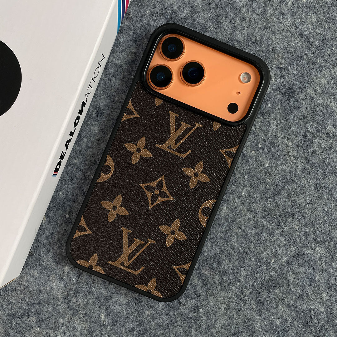 Luxury Designer Leather Phone Case For iPhone 12-18 Pro & Pro Max