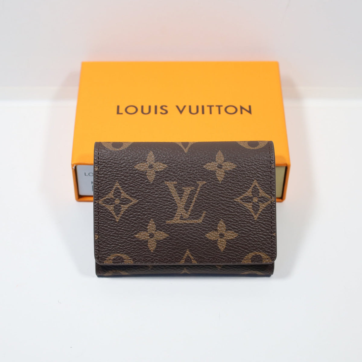 Luxury Brand Brown Monogram Wallet Card Holder