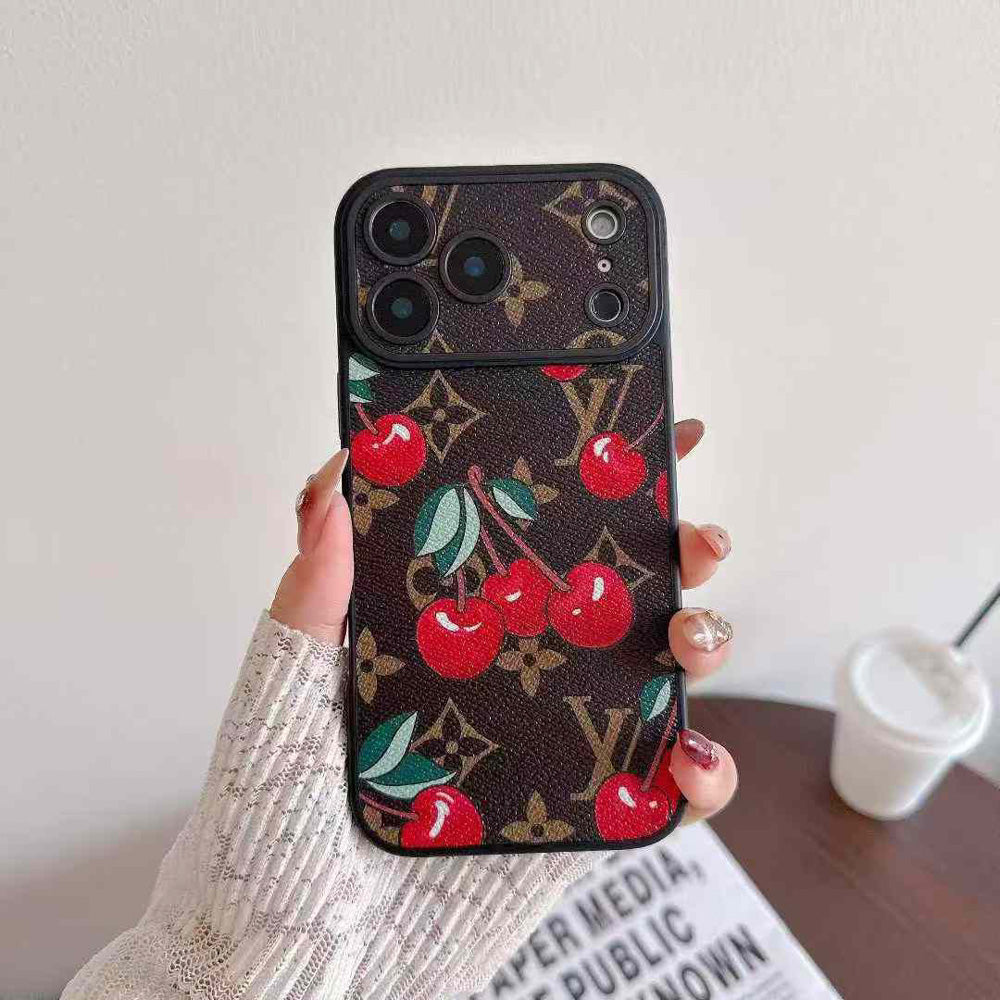 LV with Character Collaboration Phone Case for iPhone 14-18 Pro & Pro Max