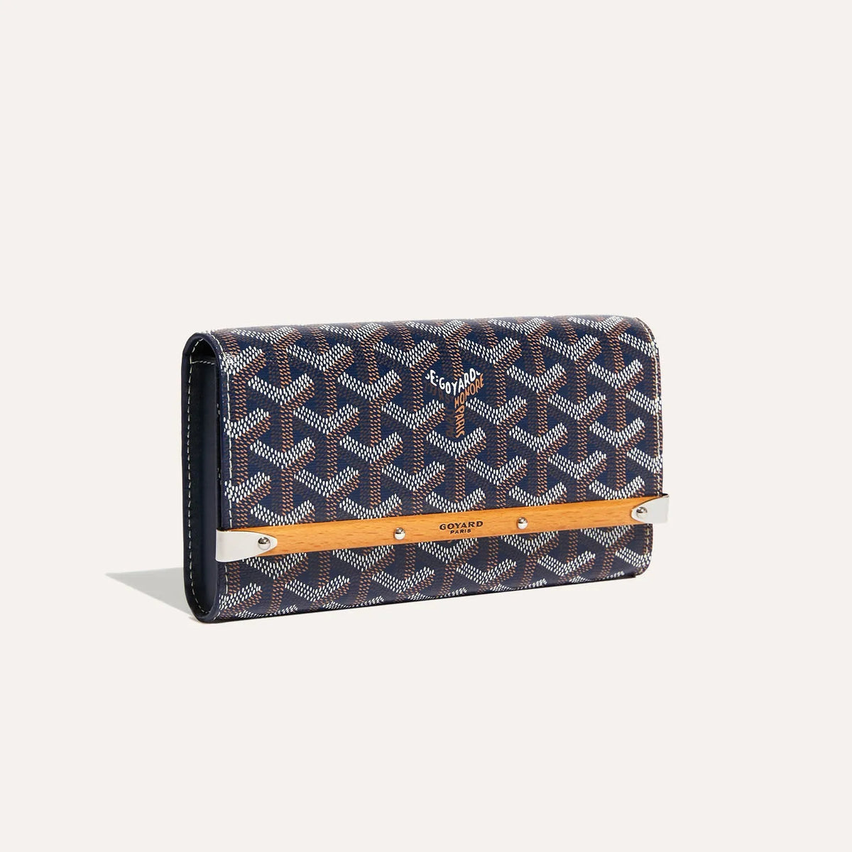Goyardine Canvas & Vauzelles Calfskin Yellow Cotton Lining
