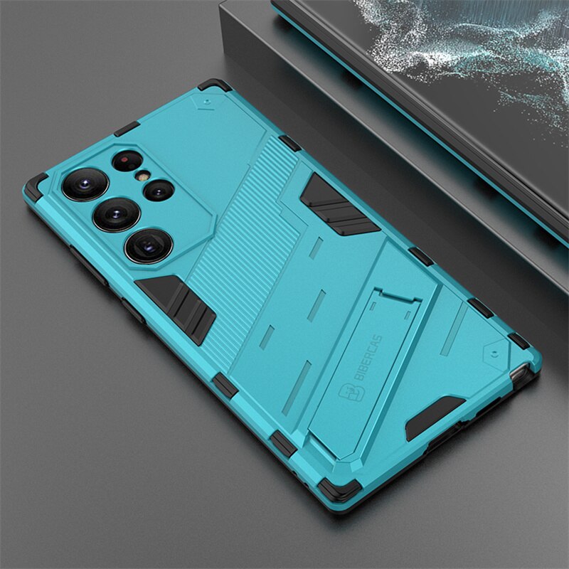 Case Shockproof Kickstand Magnet Armor Phone Cases For Samsung s24 / S23 Luxury_Covers