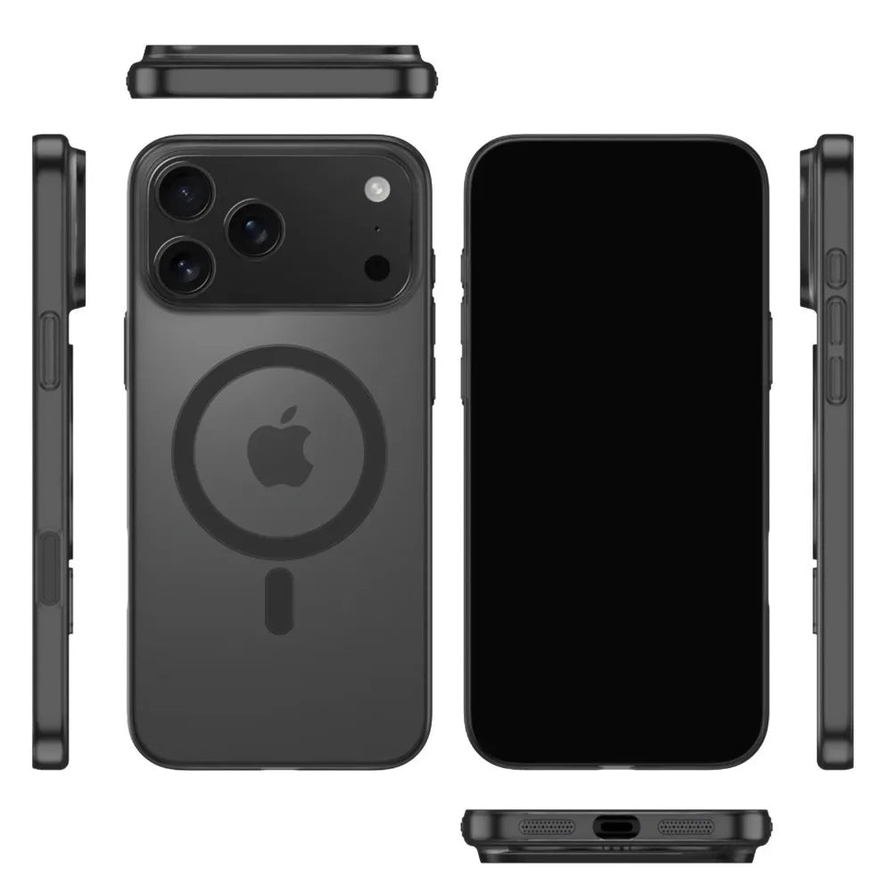 Magnetic Clear Case Shockproof & MagSafe for iPhone 12-18 Pro & Pro Max