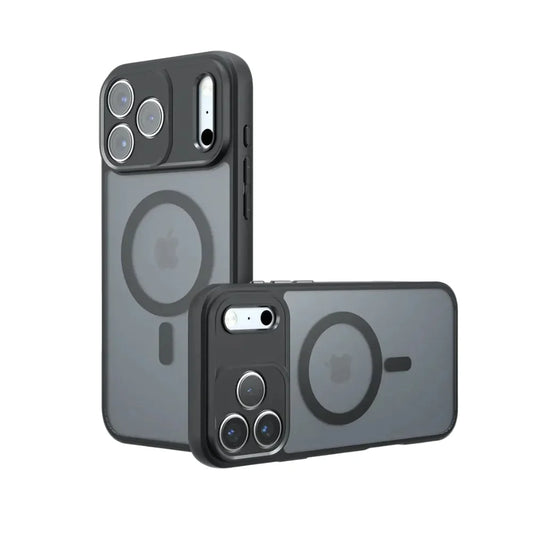 Luxury For Magsafe Matte Translucent Magnetic Phone Case Lens Protection Back Cover For iPhone  17 /16 /15 THEROXYMOB