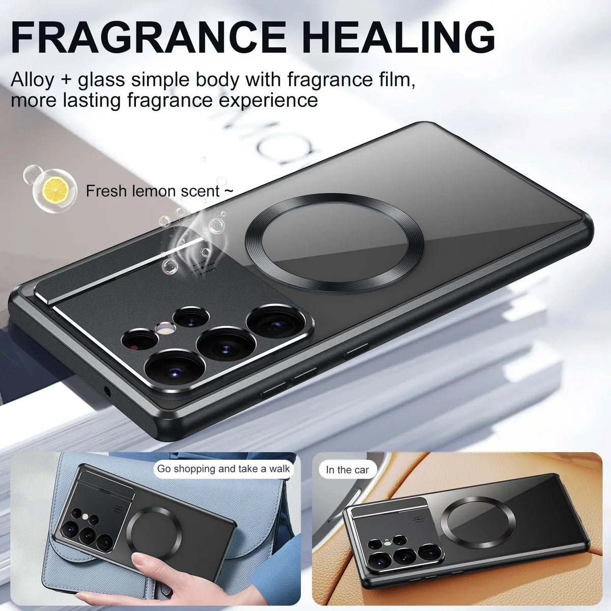 Magnetic Magsafe Case Metal Aluminum For Samsung S24 Series CaseSpot