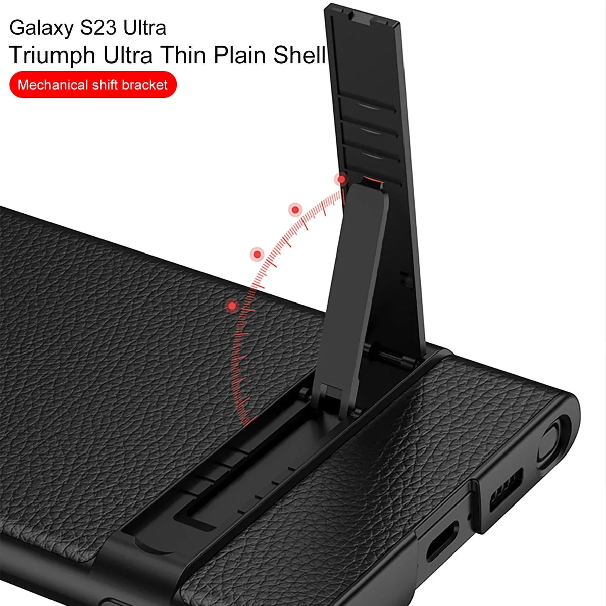 Carbon Fiber Kickstand Case  For Samsung S24 S23 Series THEROXYMOB