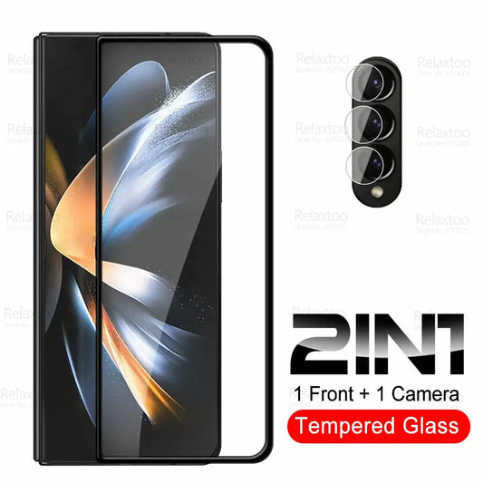 Camera Tempered Glass and Screen Protector for Samsung Z Fold 3-8 Series