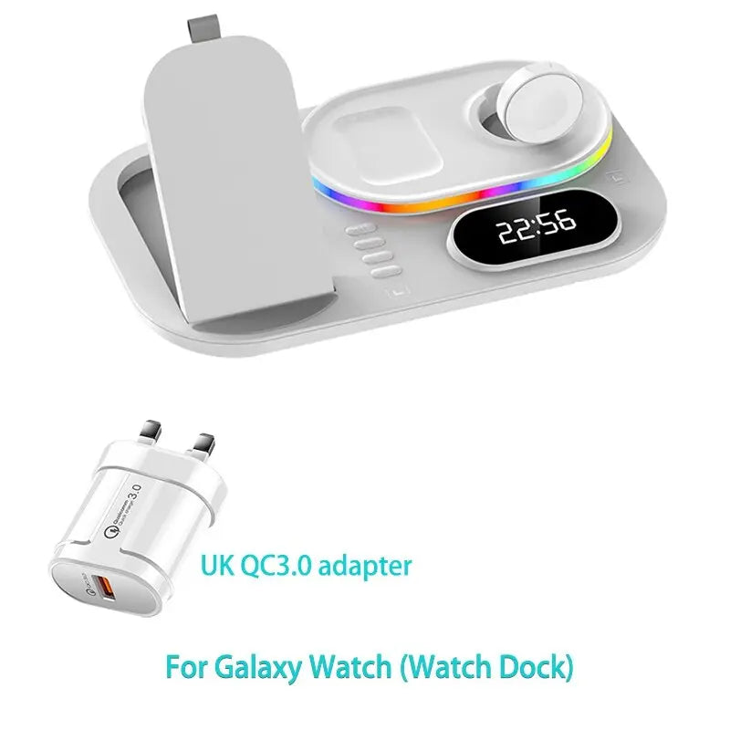 3 IN 1 FAST WIRELESS CHARGER STATION FOR SAMSUNG GALAXY Z FOLD 4 - theroxymob