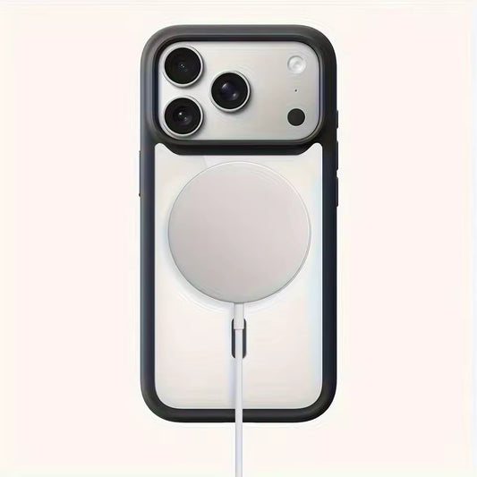 Aero Frame Max™ - Luxury Magnetic Transparent Case for iPhone 13-18