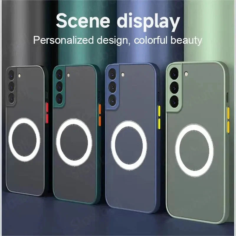 Magnet Matte Case For Samsung Galaxy S24-S23 Series CaseSpot