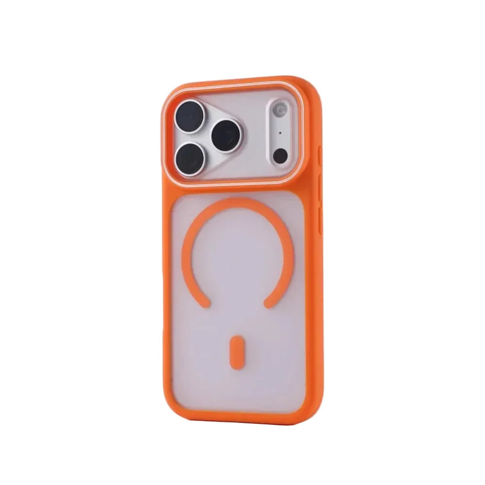 Matte Translucent Magnetic Case for iPhone 12-18 Series