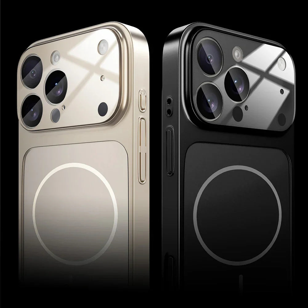 Original Matte Glass Magsafe Magnetic Case For iPhone 13-18 Pro & Pro Max