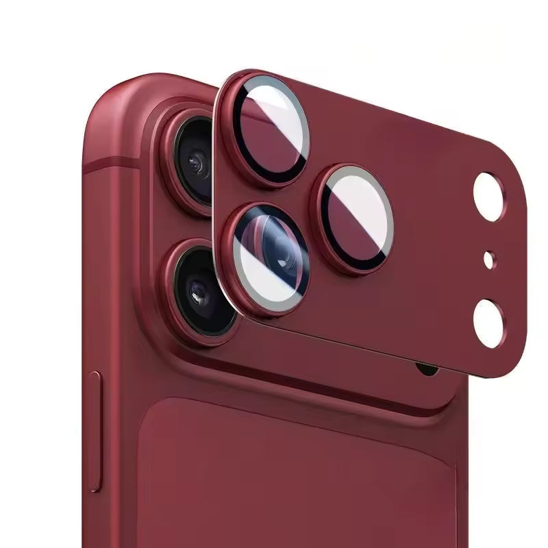 Full Coverage Frosted Metal Lens Protector For iPhone 12-18 Pro & Pro Max