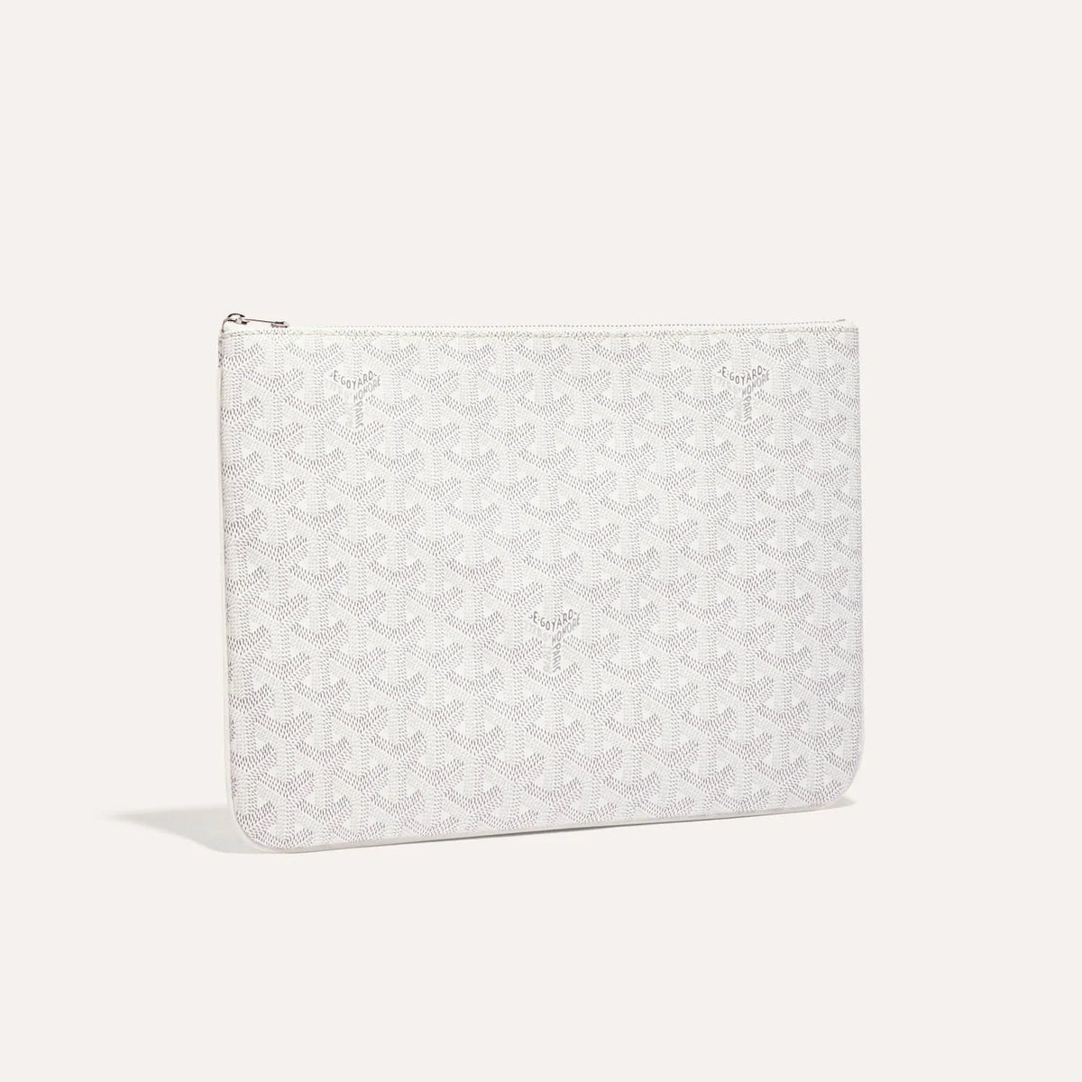 Designer GYD Green Monogram Portfolio Clutch