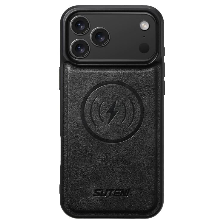 Cowhide Leather Magnetic Phone Case For iPhone 12-18 Pro & Pro Max