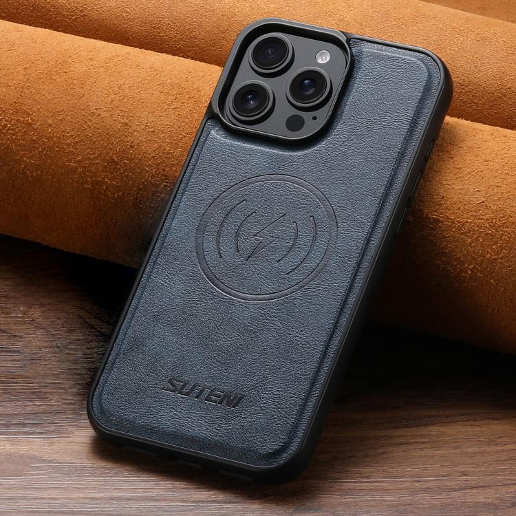Cowhide Leather Magnetic Phone Case For iPhone 12-18 Pro & Pro Max
