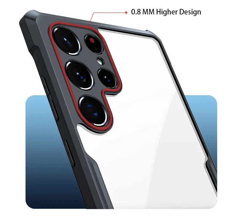Magnetic Anti-Drop Back Clear Stand Case For Samsung Galaxy S25/ 24/ 23 THEROXYMOB