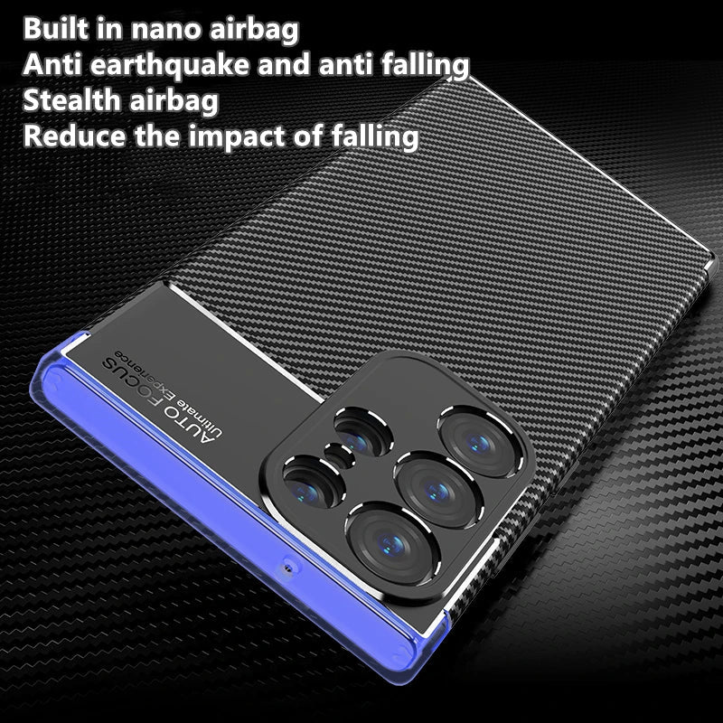 Capas Shockproof TPU Cover For Samsung S24 Series CaseSpot