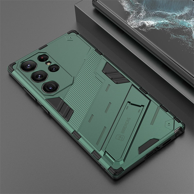 Case Shockproof Kickstand Magnet Armor Phone Cases For Samsung s24 / S23 Luxury_Covers