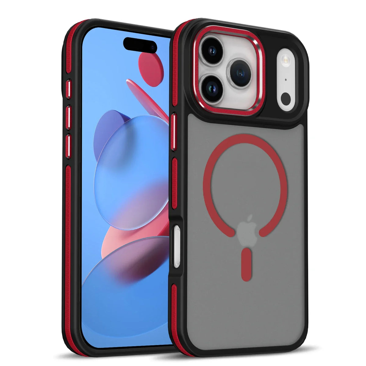 Matte Translucent Shockproof Magnetic Case For iPhone 12-18 Pro & Pro Max