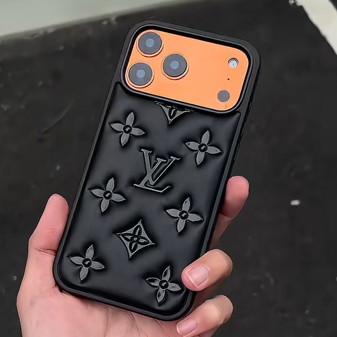 Luxury Monogram Designer Leather Cover For iPhone 13-18 Pro & Pro Max