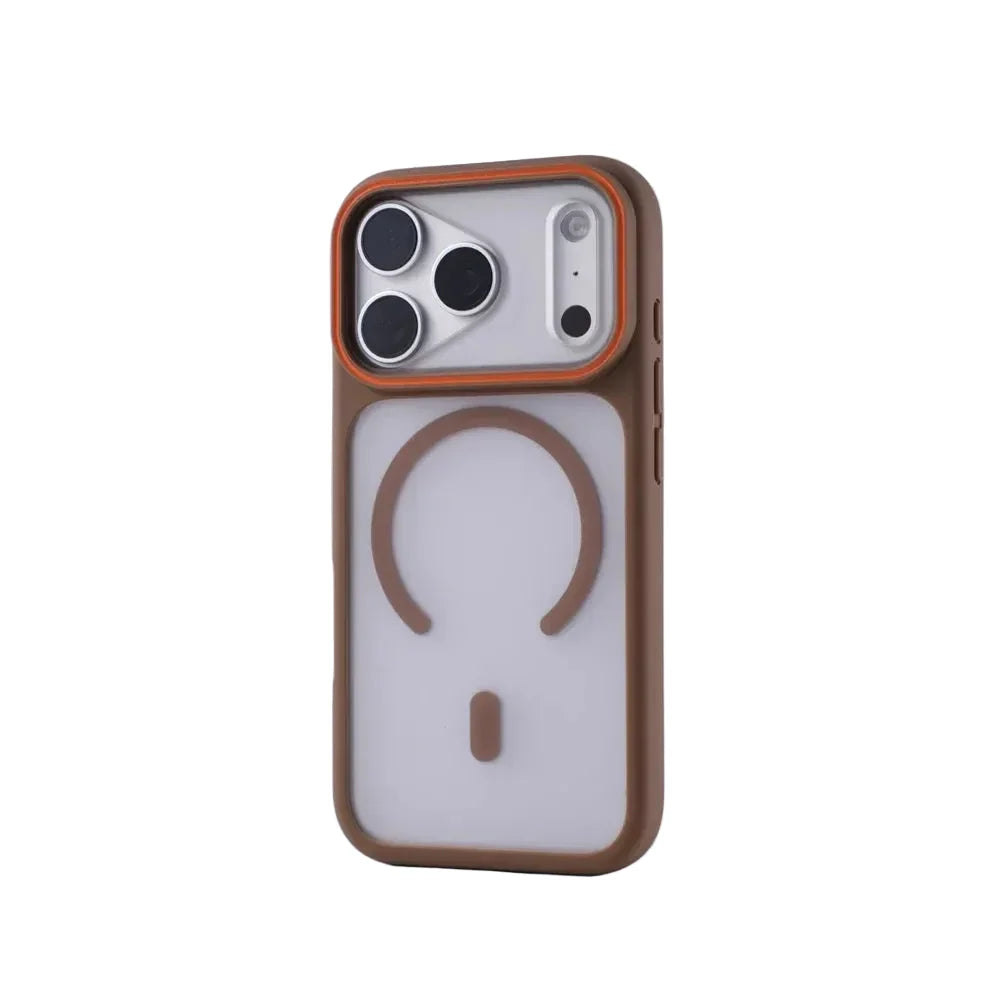 Matte Translucent Magnetic Case for iPhone 12-18 Series