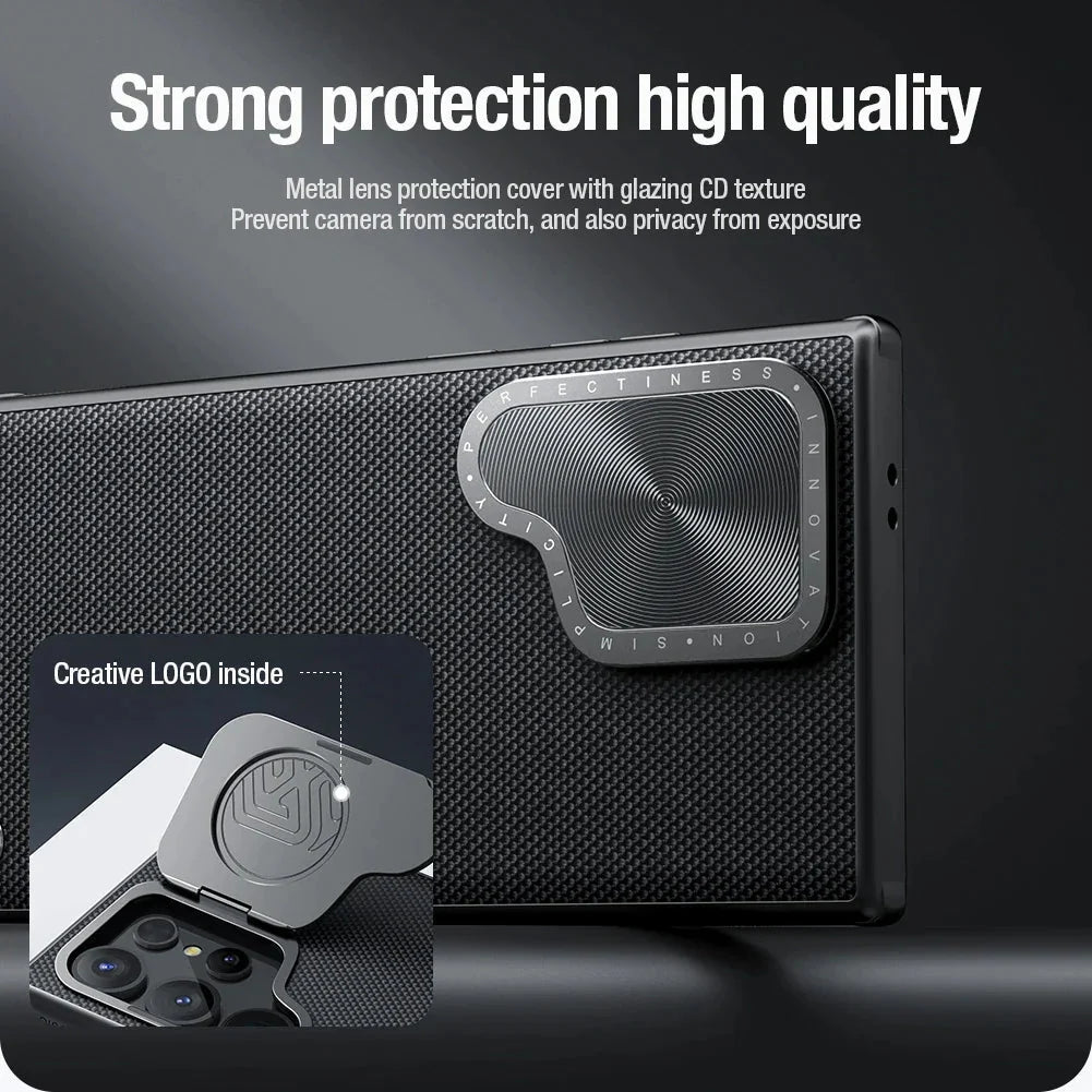 Magsafe Case Nillkin Textured Nylon Fiber Magnetic CaseFor Samsung  S24 Series CaseSpot
